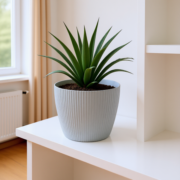Blumentopf JUM Grau /