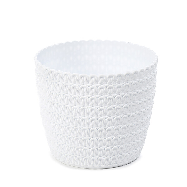 Blumentopf JER Weiß / Ø 10,5 cm