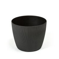 Blumentopf JUM Schwarz / 24,7 cm