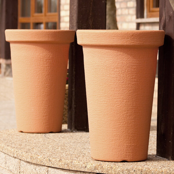 Blumenkübel TW in Terracotta | 50 cm