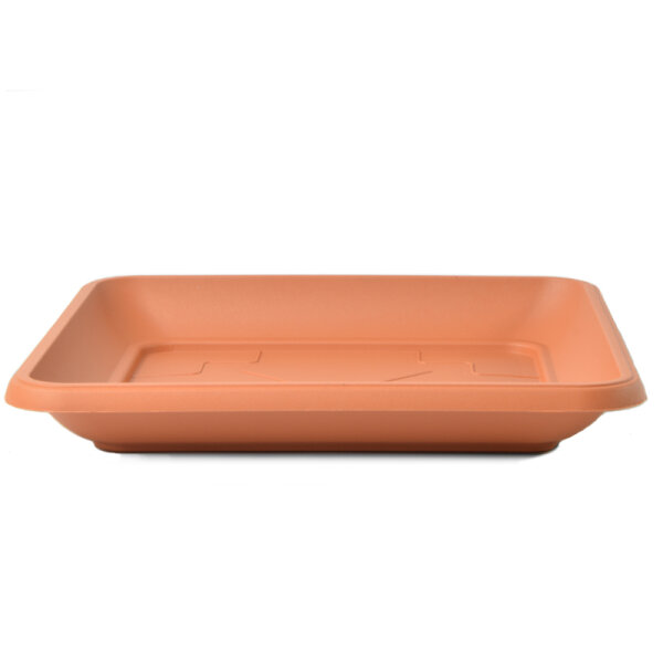 Untersetzer KW quadratisch in Terracotta | 17 cm