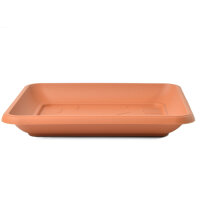 Untersetzer KW quadratisch in Terracotta | 17 cm